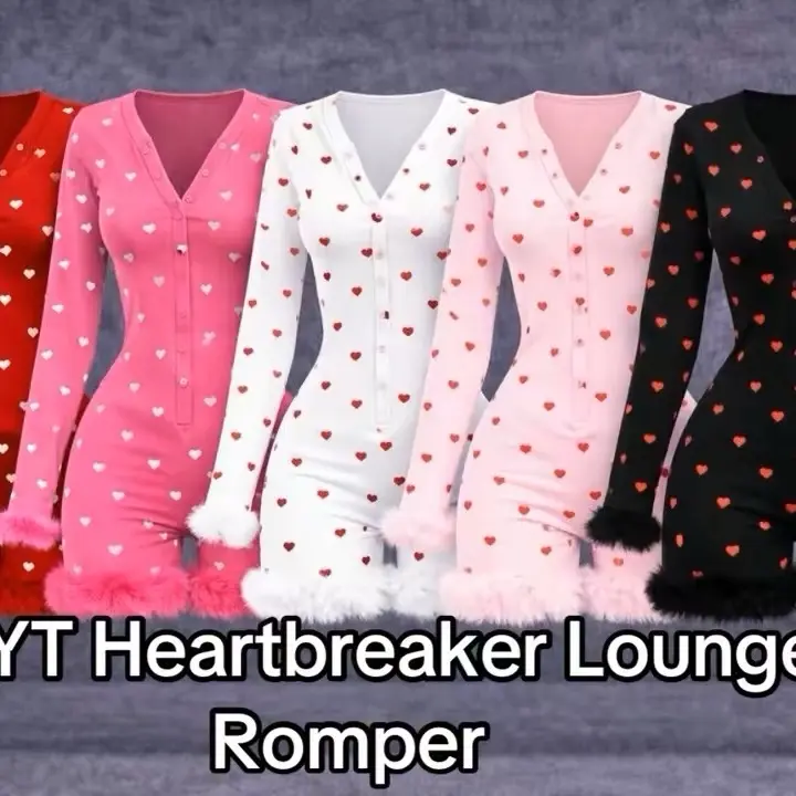 UNYT Heartbreaker Lounge Romper
