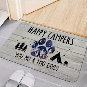 Welcome Campers To Get Started with Indoor and Outdoor Decorative Carpets for Camping and RV Enthusiasts