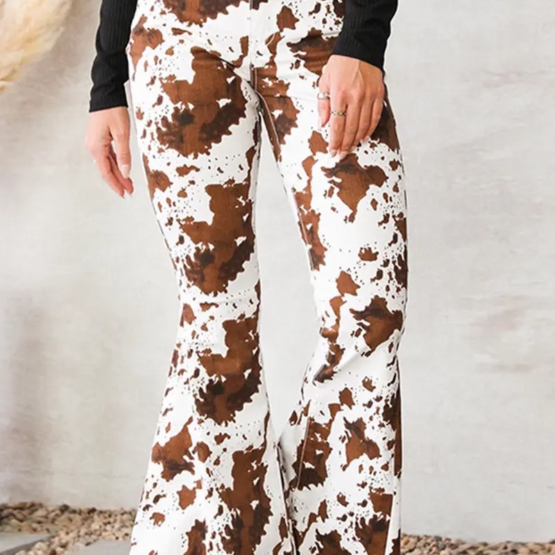cow print pants - TikTok Shop