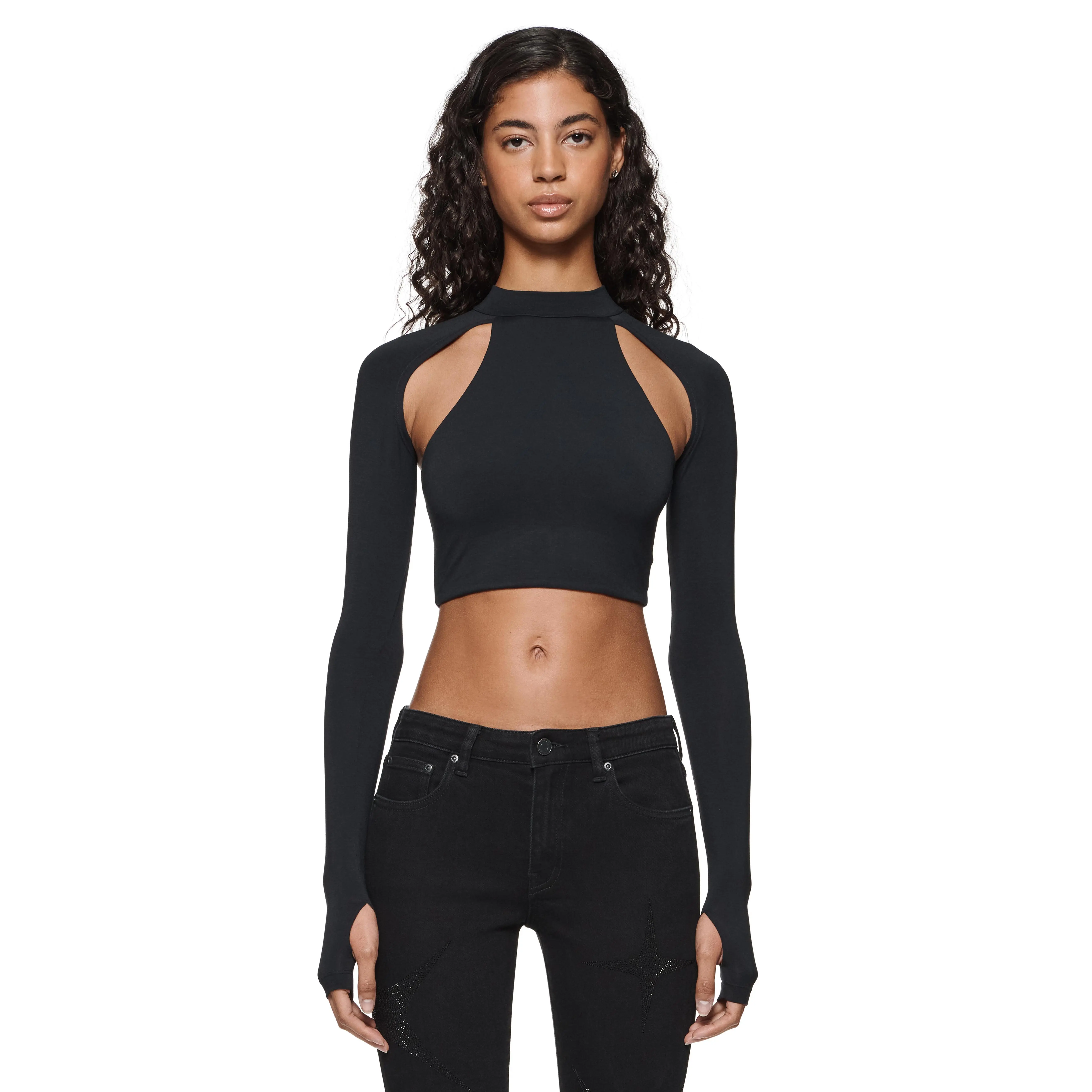 Cut Out Crop Top - TikTok Shop