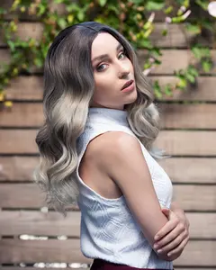 Penny Her Wig Closet Ash Blonde Wig Natural Wavy Lace Front Wig Ombre Blonde Wig Wavy Lace Wig Legally Blonde Cosplay Wig Drag Queen Wig Party Hair