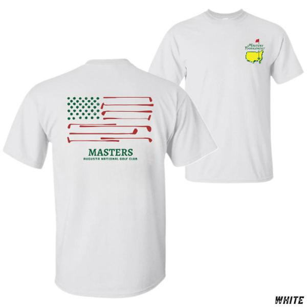 Masters Golf Flag Shirt, Augusta National T-Shirt, Patriotic Golf Graphic Tee, Golf Lover Gift, Vintage Tournament Sweatshirt, American Golf Hoodie, Unisex Masters Fan Shirt