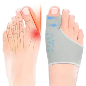 Sports & Outdoors 2PCS Bunion Corrector for Women & Men Big Toe, Big Toe Separators, Hammer Toe Straightener, Bunion Pads with Spacers, Hallux Valgus Pain Relief, Comfortable & Breathable for Day/Night