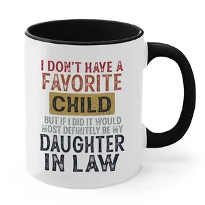 Funny Coffee Mug Gift For Daughters-In-Law Sarcastic Quote Mug, Perfect Birthday Present For Her,Ideal for Mother's Day, a welcoming Birthday surprise for a New Daughter-in-law, or a thoughtful Christmas, Graduation, and Family Reunion keepsake.