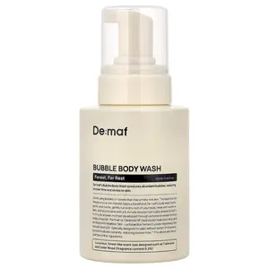De:maf Bubble Body Wash, Forest, For Rest, 9.46 fl oz (280 ml)