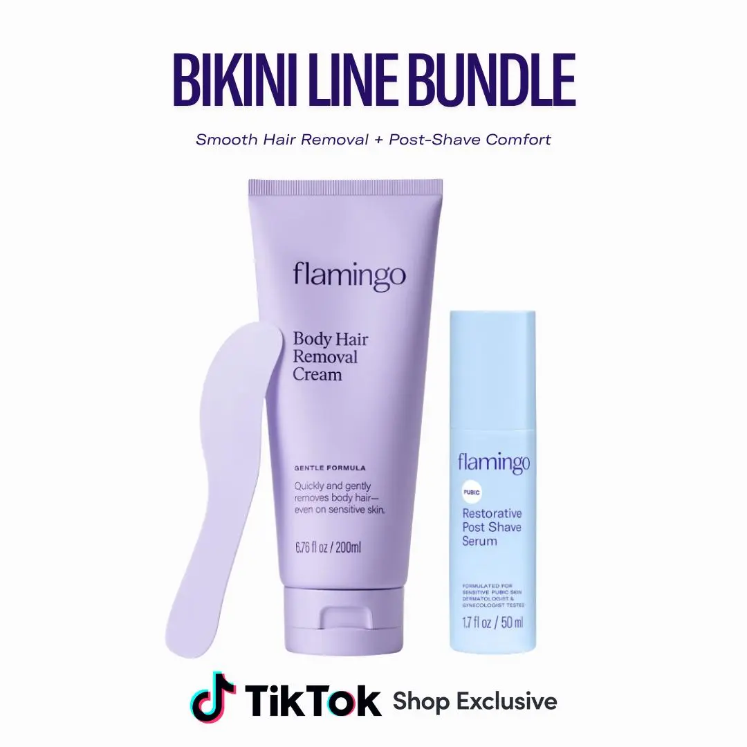 Bikini Line Bundle (Hair Removal Cream + Serum)