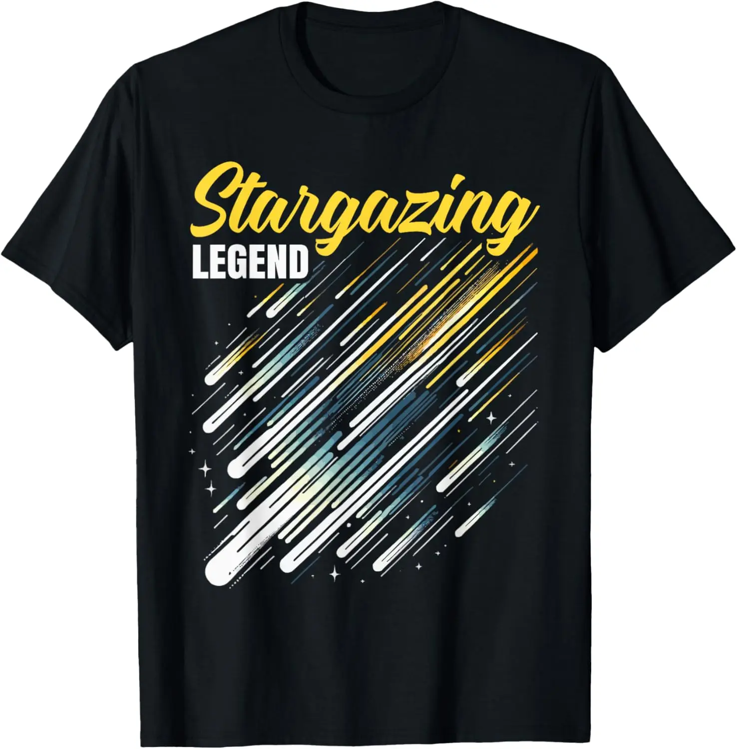 Women's 100% Cotton Graphic T-Shirt, Soft Breathable Fabric with Round Neck, Casual Short-Sleeve Top for Astronomy Lovers
