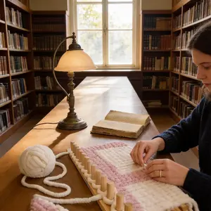 Large Wooden DIY Handmade Blanket & Wall Hanging Weaving Tool - Coarse Hand-Held Wooden Loom