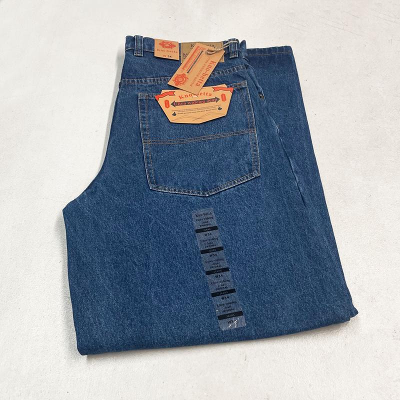 Kno Betta Men's Ultra Wide Leg Baggy Jeans