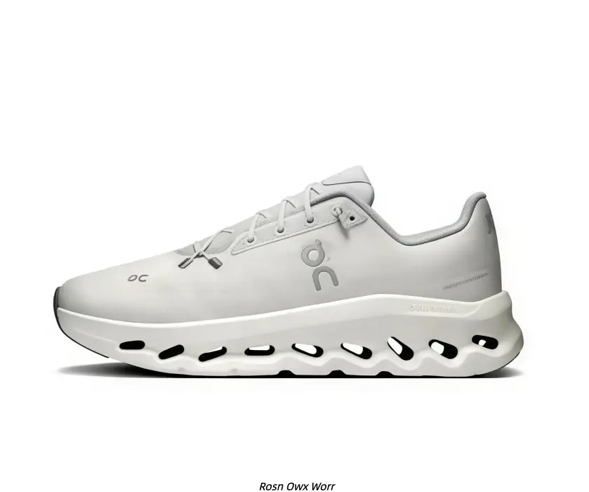 All White Hollow Thick Wave Cushion Slip-On Jogging Shoes Unisex Minimalist All-Season Daily Casual Footwear