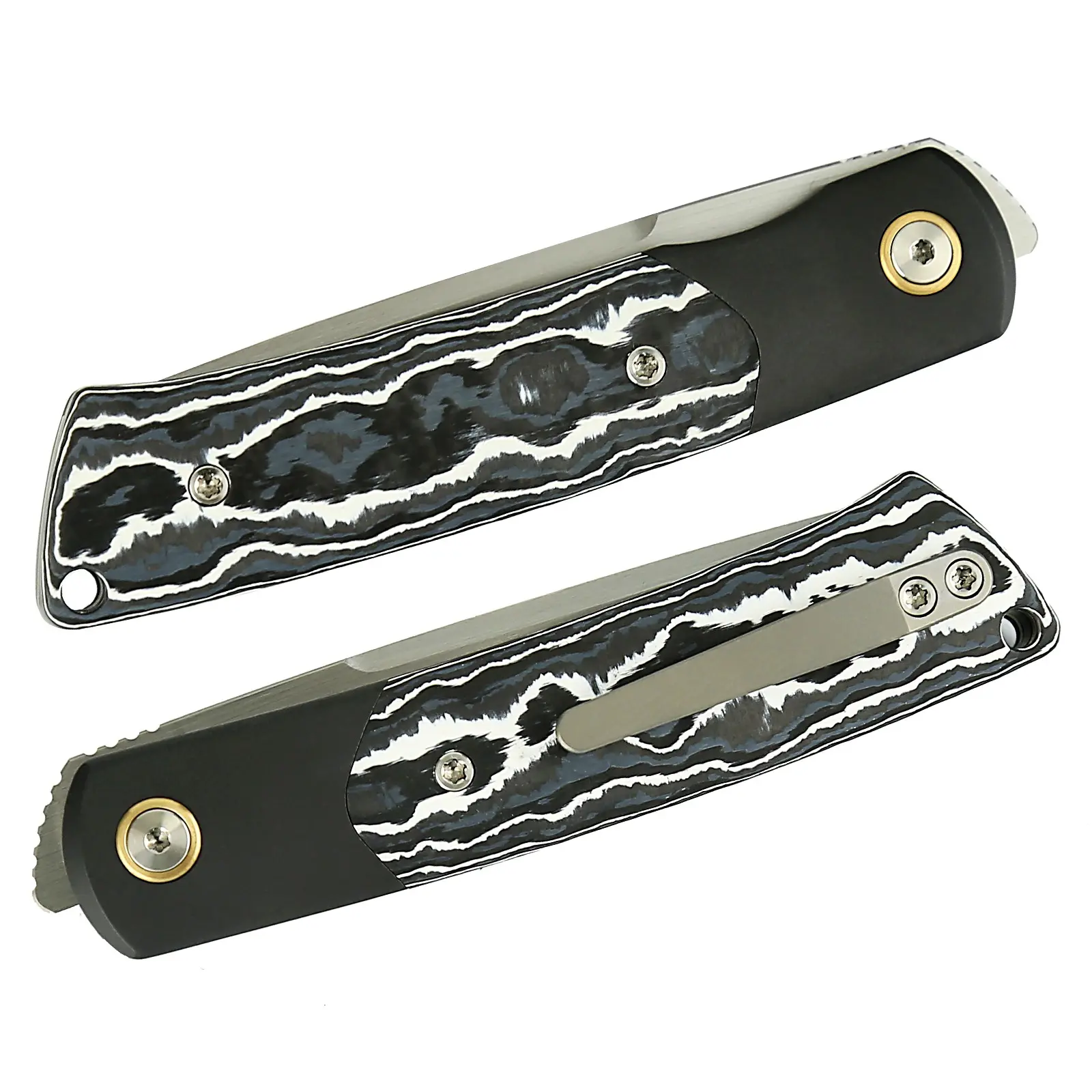 REATE Tribute Folding Tools For Everyday Carry(EDC)-M390 Steel & Titanium Handle