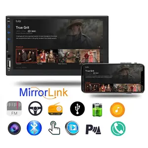Car Radio 2din 7" Touch Screen Stereo Multimedia Player for Car Play Android Auto MP5 Autoradio IOS Bluetooth USB TF