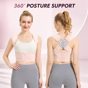 Adjustable Shoulder Support Strap - Posture Aid for Back and Shoulders, Comfortable Fitness Belt for Men and Women