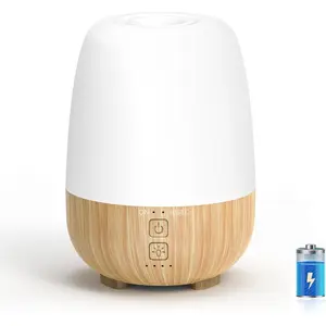 150ML Cordless Essential Oil Diffuser, Built-in 6000mAH Rechargeable Battery, 7-Hour Runtime, 7 LED Color Changing Lights, Portable Aromatherapy Diffuser for Home,Office,Outdoor