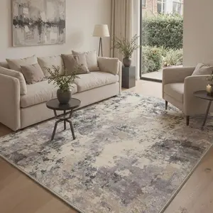 【Deals For You Days】BEIMO Rug – Soft, Pet Friendly, Machine Washable, Non-Slip Area Rug, Home Carpet & Floor Decor, Ideal for Any Room ,ARA1553-ECHO