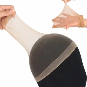 YMSGIRL Lace Frontal Wig Caps – Thin, Invisible & Transparent Bald Cap, 1 Pack (2 Pieces) for Women