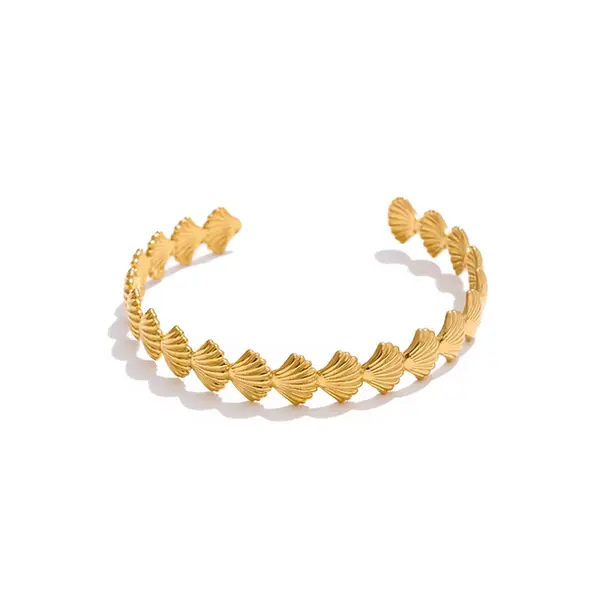 Scallop Shell Bangle