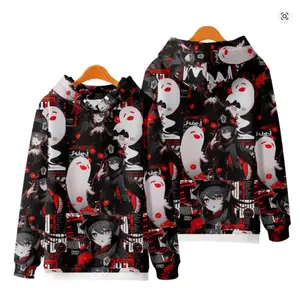 Game Genshin Impact Hu Tao Cosplay Hoodies Male 3D Print Anime Sweatshirts Men Women Pullover Coat Oversized Harajuku Y2k Hoodie