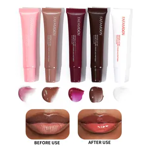 PHOFAY Glass Lip Essence – Hydrating Lip Treatment for Juicy, Glossy Lips | Non-Sticky Daily Lip Care