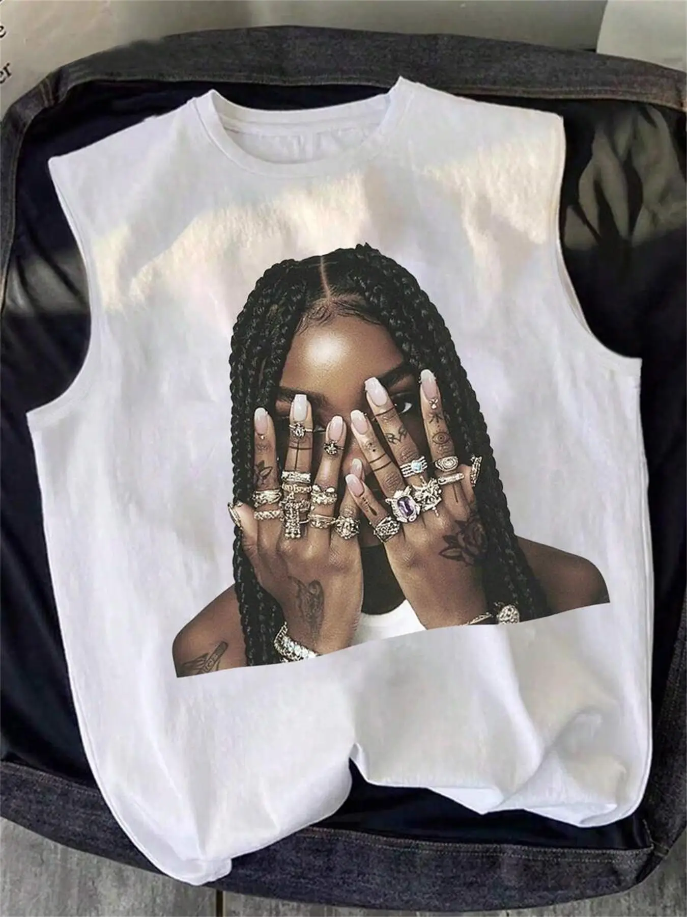 Men's Regular Fit Animal Print Tank Top, Casual Sleeveless Round Neck Top for Summer, Fashion Men's Clothes for Daily Wear, Graphic Tanktop, Menswear,