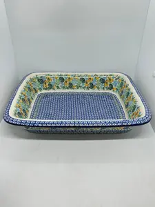 Baker ~ Rectangular w/Rim ~ Lasagna ~ 11.25 x 13.75 inch ~ U5106 ~ U3!