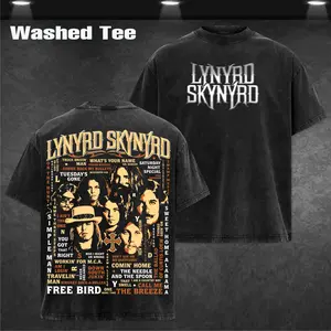 Vintage Lynyrd Skynyrd Band'97 Tour Concert Tee rock and roll graphic shirt mens graphic tees
