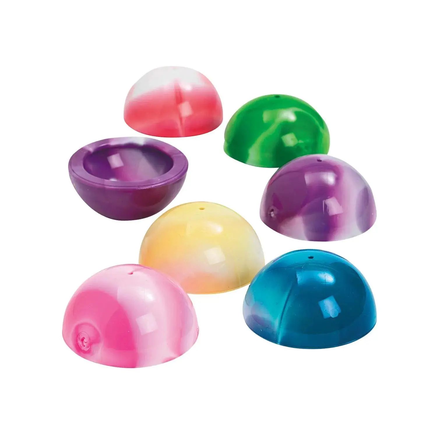 Large Marbleized Poppers, Toys, 12 Pieces, Church, Halloween Party