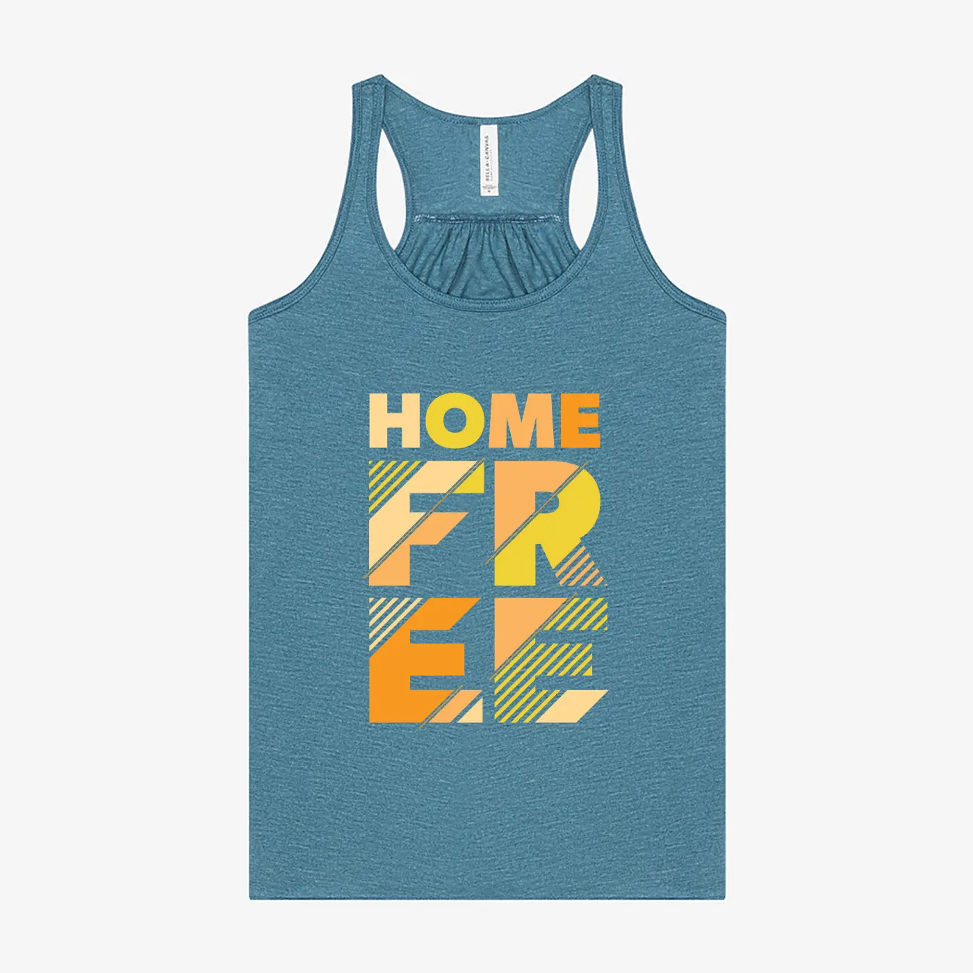 STACKED LOGO Tank Top (Teal)