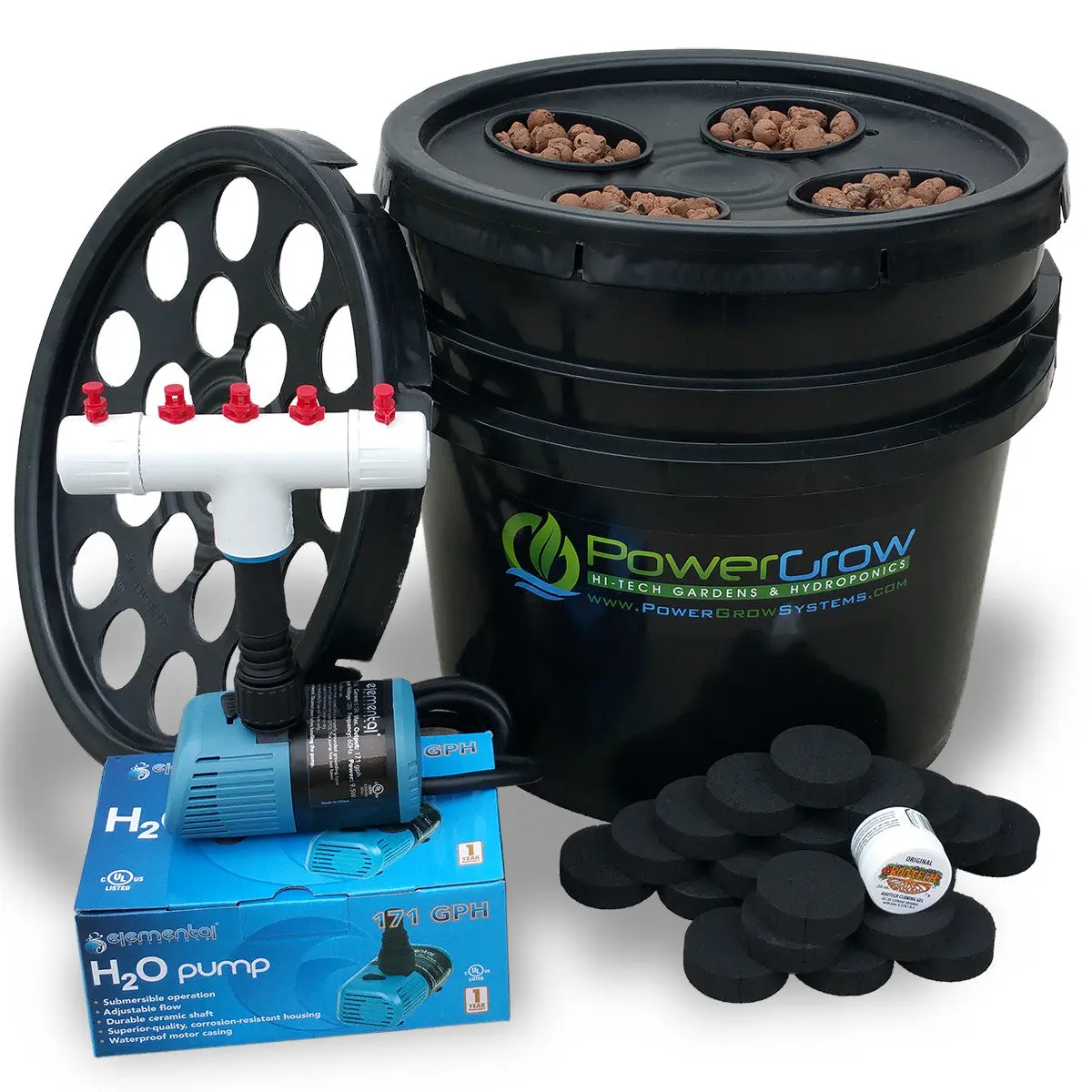 PowerGrow Ultimate Bucket Cloner & Garden Combo Kit PowerGrow Ultimate Bucket Cloner & Garden Combo Kit