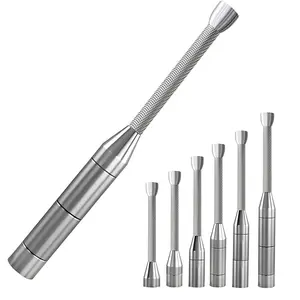 Adjustable Macebell Clubbell, 6-in-1 Premium Steel Indian Club, Strength Training Equipment for Full Body, Muscles, Shoulder, Grips & Forearms Workouts(6.5/9/11/13/15/17.5LBs) home gym equipment lifting straps