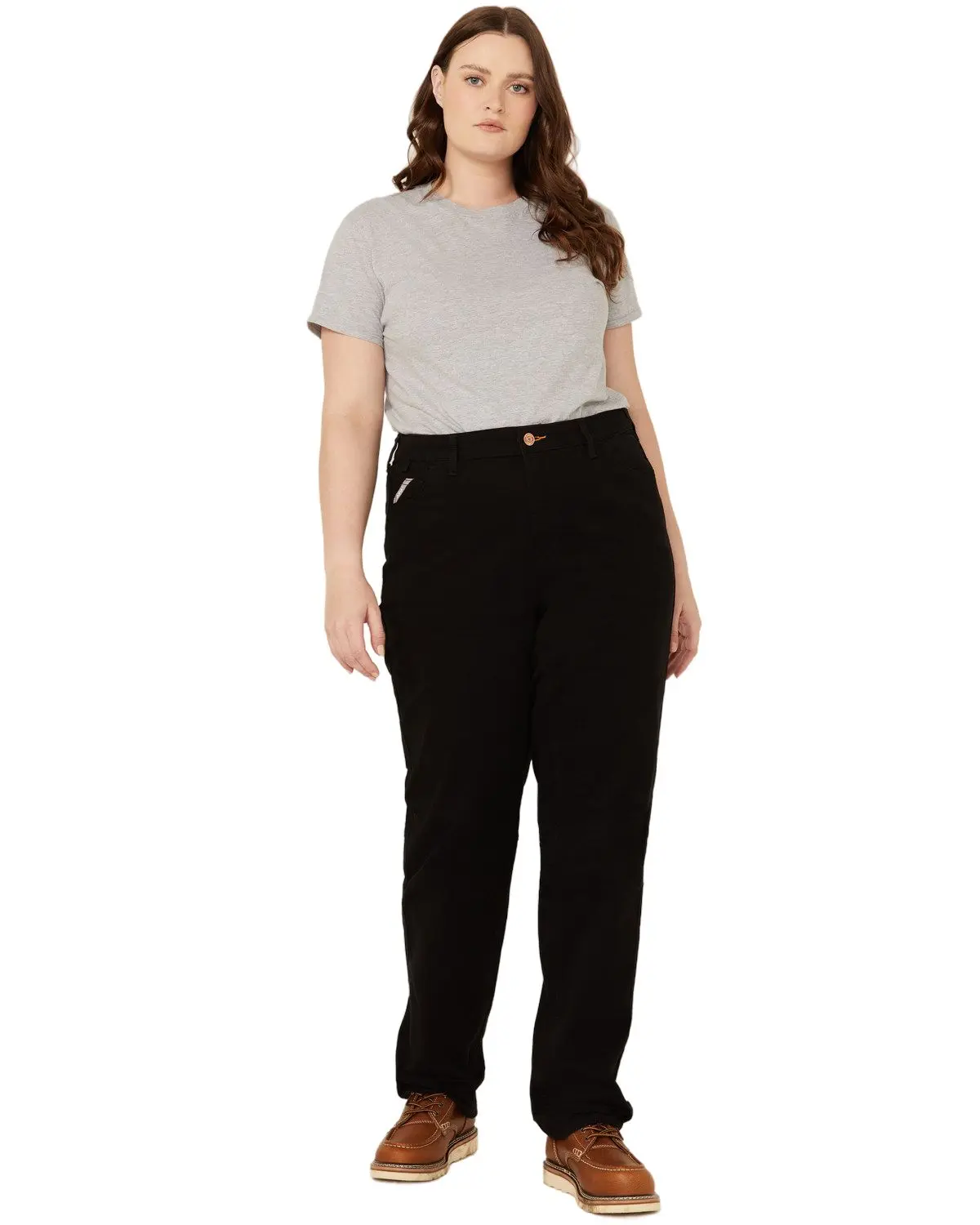 Ariat Women's Women'S Rebar Pr Made Tough Straight Stretch Work Pants Plus - 10050624-Pls