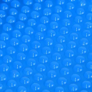 18Ft x 36Ft Rectangle Pool Cover,Solar Pool Cover,12Mil Heat Retaining Blanket for Inground Above Ground Swimming Pool Solar Blanket with Bubble, Heat Retaining Solar Covers Blue