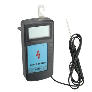 Digital Electric Fence Tester Fault  Meter, Auto On/Off for Pulse Detection 300V-9900V (9.9kV Display) Gardening Tool