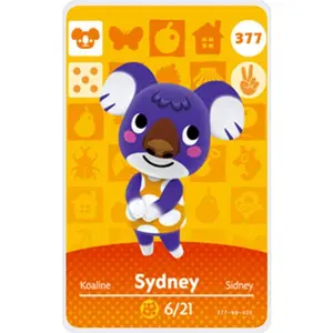 Sydney - Villager NFC Card for Animal Crossing New Horizons Amiibo