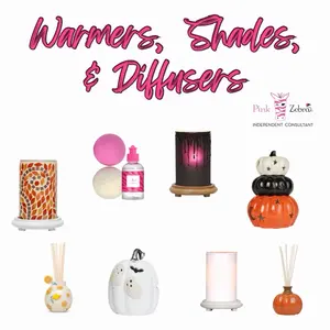 Pink Zebra Fragrance Warmers, Accent Shades, and Diffusers - Wax Melts and Fragrance Oil