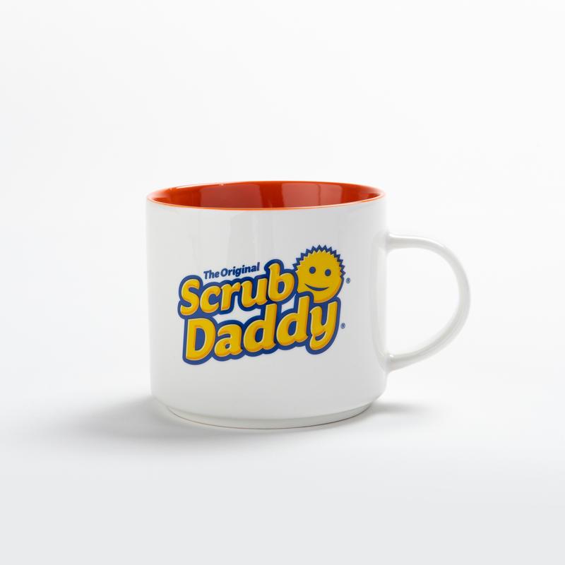 Scrub Daddy Logo Ceramic Mug - Reusable Coffee Cup - Drinkware Washable