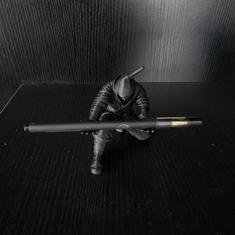 Ninja Samurai Pen Holder, Stylish Desk Accessory, Office Accessory, Corporate Work Desk Accessories, Aesthetic Desk Accessories, Holds Ballpoint Pens, Ink Pens, Pencils, Ideal Gift for Friends and Colleagues