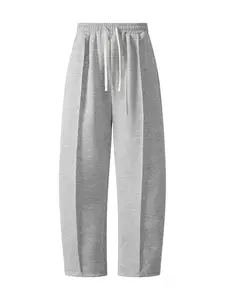 Men's Loose Fit Wide Leg Casual Pants, Casual Fashion Trousers, Drawstring Elastic Waist, Street Style Streetwear Comfortable Trousers, Ideal for Fitness and Daily Wear