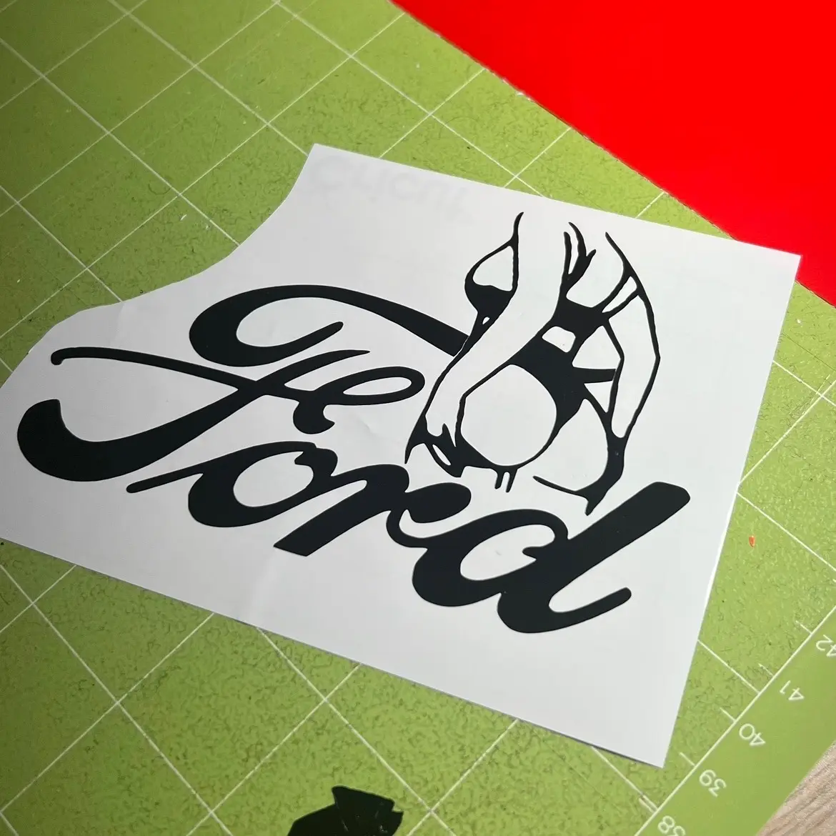Ford Chick Sticker
