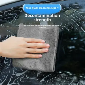 Glass Magic Cleaning Cloth, Thick Super Absorbent Microfiber Towel, Hairless, No Scratch, for Windows, Mirrors, Home Kitchen Car Interior