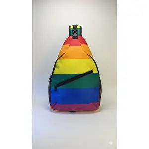 Rainbow Pride Crossbody Sling Bag