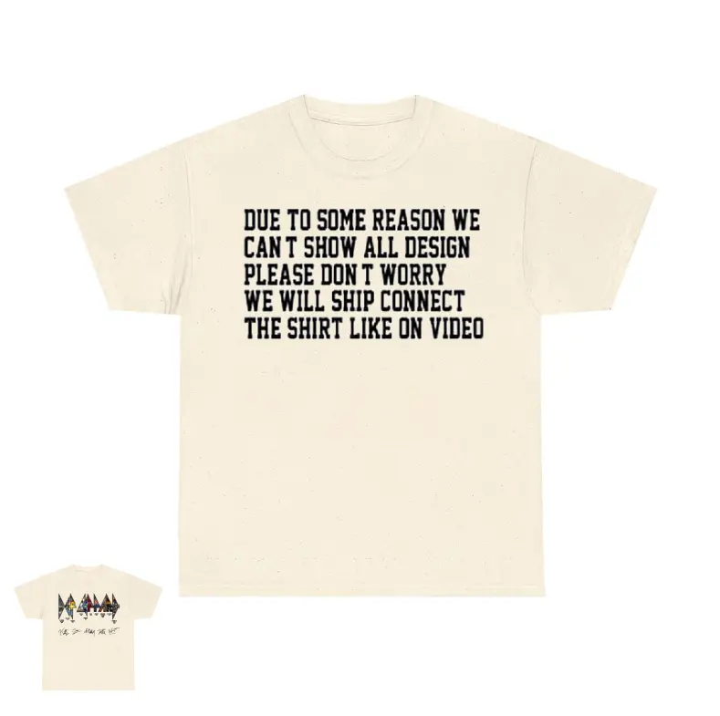 Def L Album Shirt, Rock Band Tee, Tour Merch, 90s, Gift For Fan, Unisex