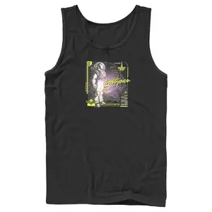 Men's Lightyear Star Command Blueprint Tank Top