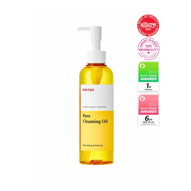 ma:nyo Pure Cleansing Oil - Best Oil Cleanser for Makeup Removal & Blackhead Cleansing