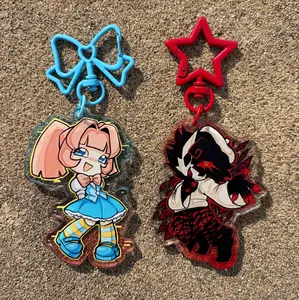 STAT + FOLLY Acrylic Keychains (REGRETEVATOR)