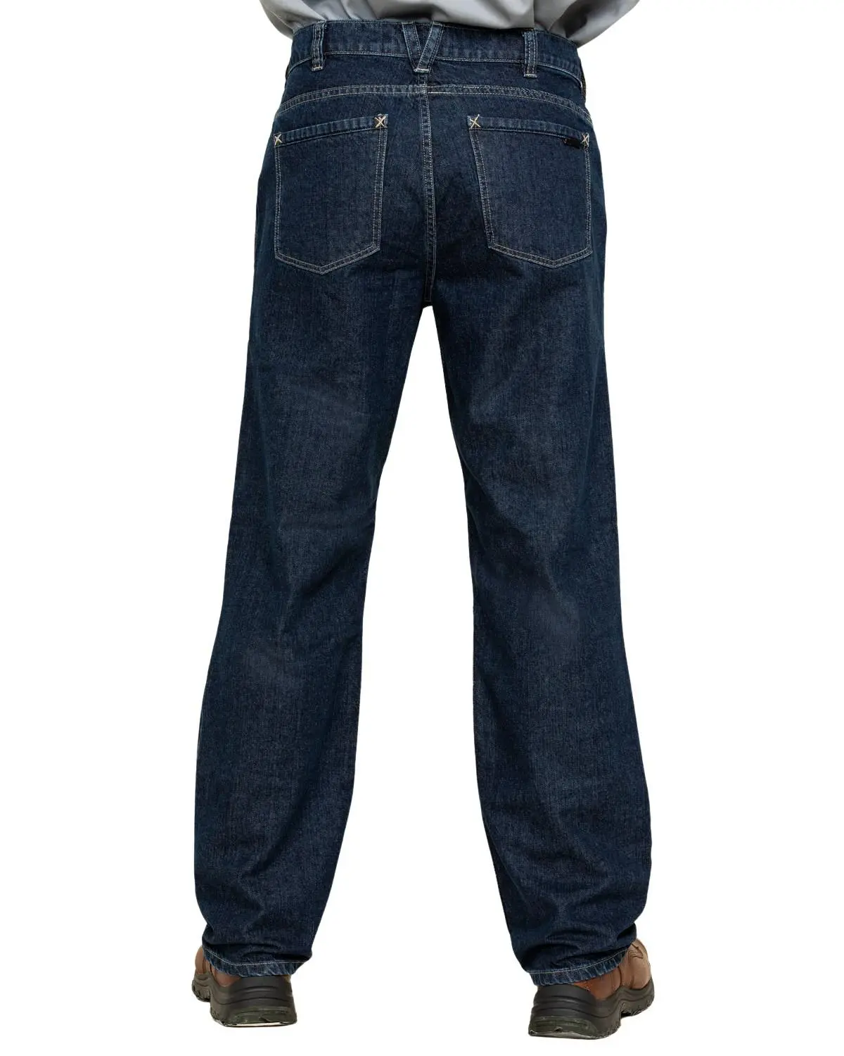 Hawx Men's Fr Denim Straight Work Jeans - Ind