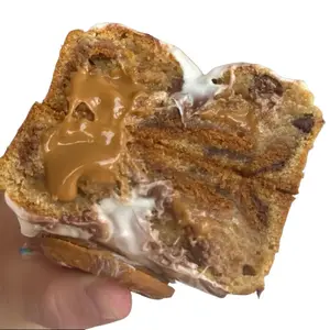Cookie butter stuffed cookie Cookie butter stuffed cookie
