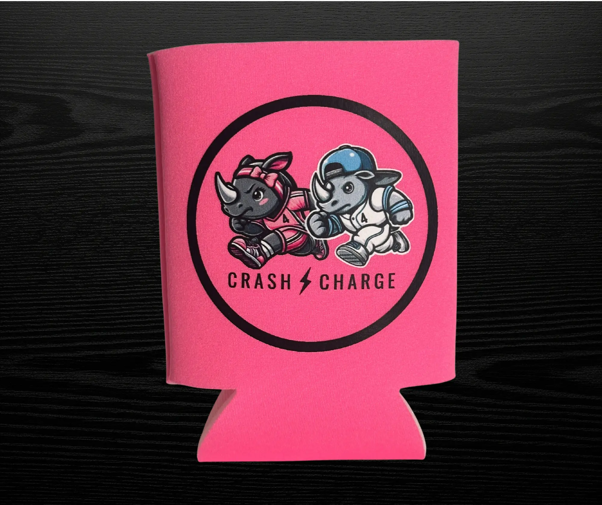 KEEP YOUR COOL KOOZIE- CRASH CHARGE PINK