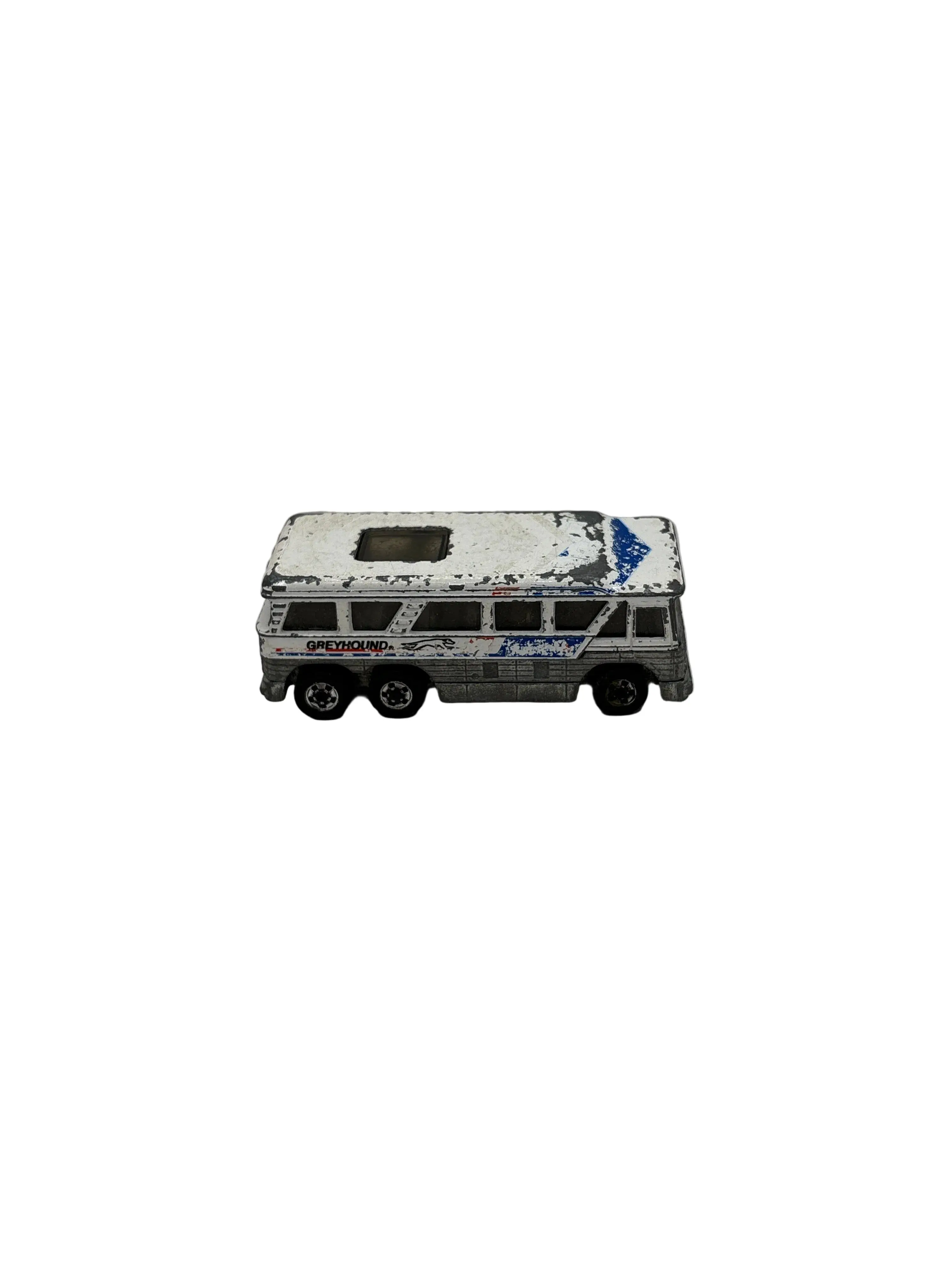 Hot Wheels Greyhound Bus Diecast white