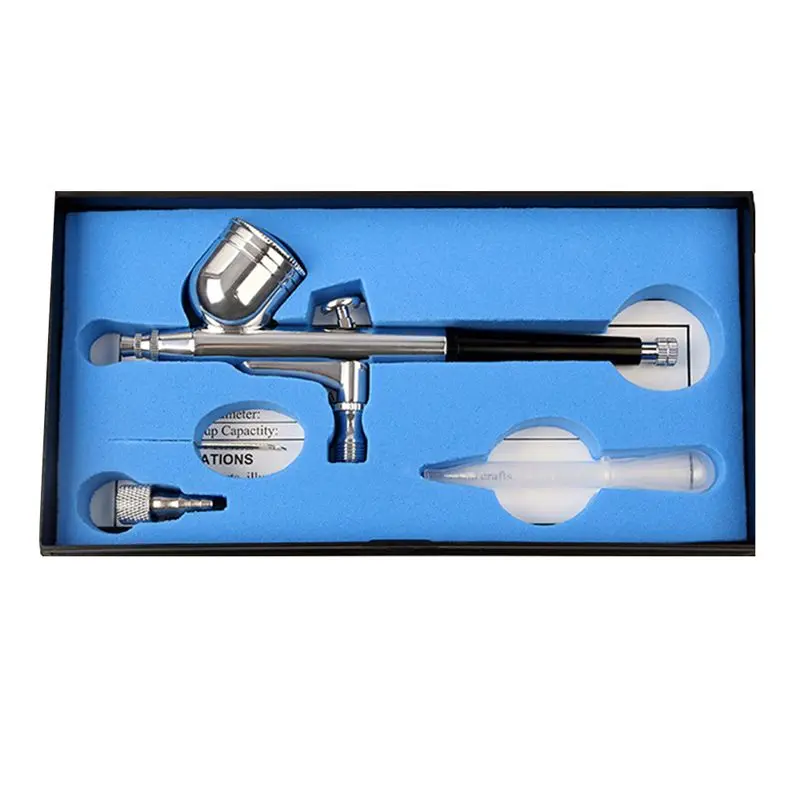 0.3mm Dual Action Airbrush Paint Sprayer Kit, Handheld Electric Spray Painting Tool for Model Painting, Auto Graphics, Crafts, Handheld Paint Sprayer
